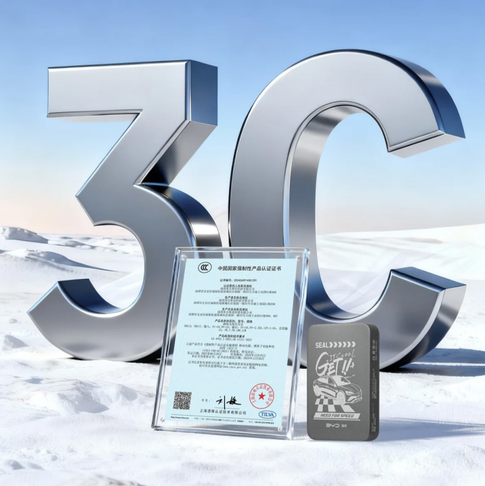 BYD Ocean Magnetic Power Bank с сертификатом качества 3C