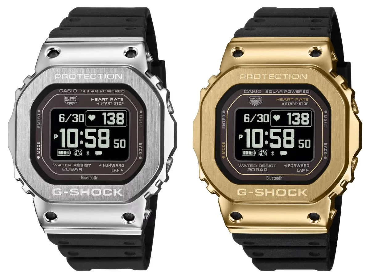 Годинники Casio G-Shock GMH5600-1 та GMH5600-9
