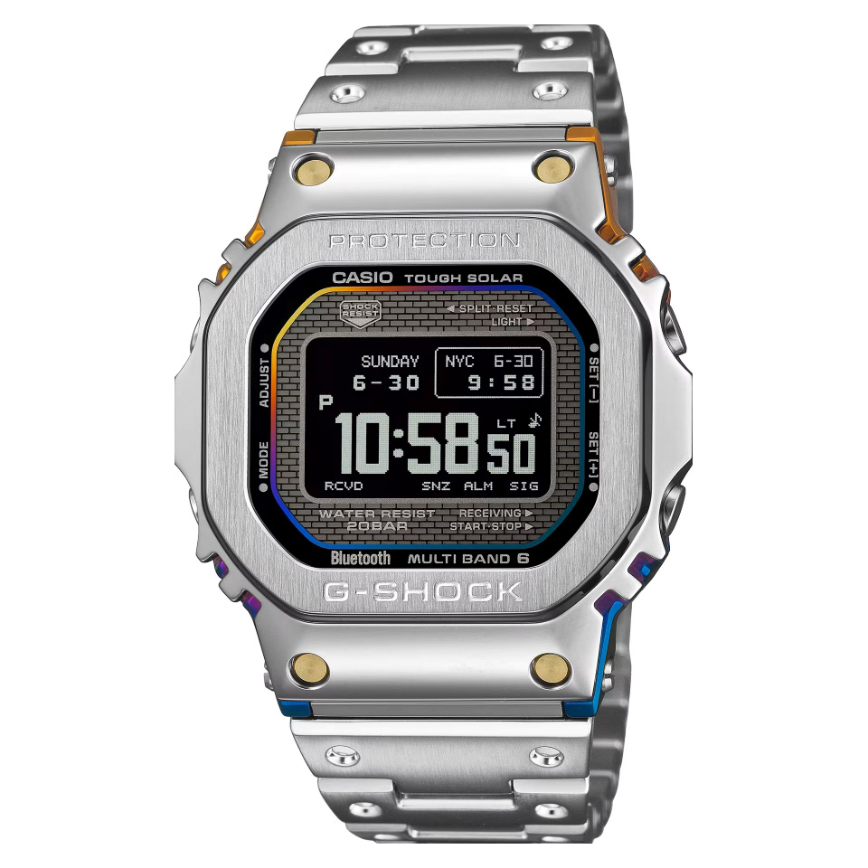Casio G-Shock GMW-BZ5000RC-1 з градієнтним райдужним напиленням