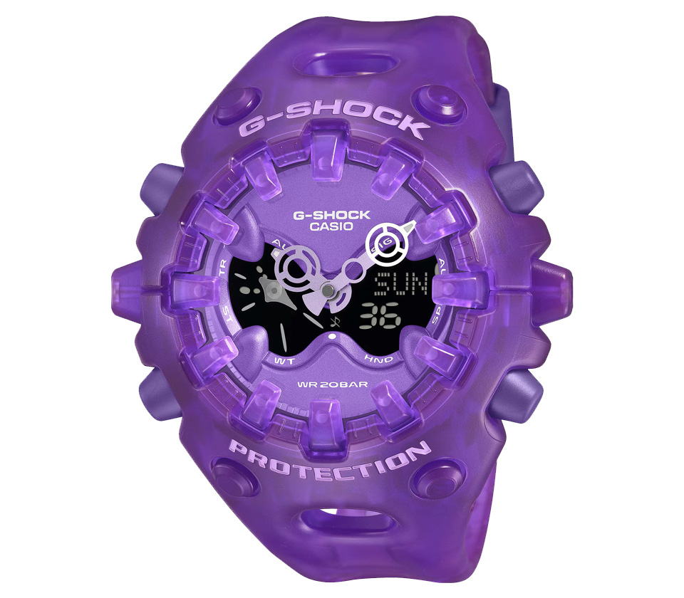 Montre Casio GAV01SKE Transparente Violette