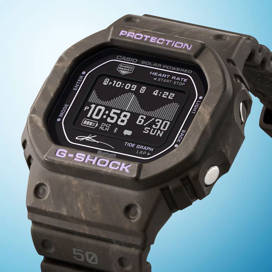 Side view of Casio GBX-H5600KI-5 watch