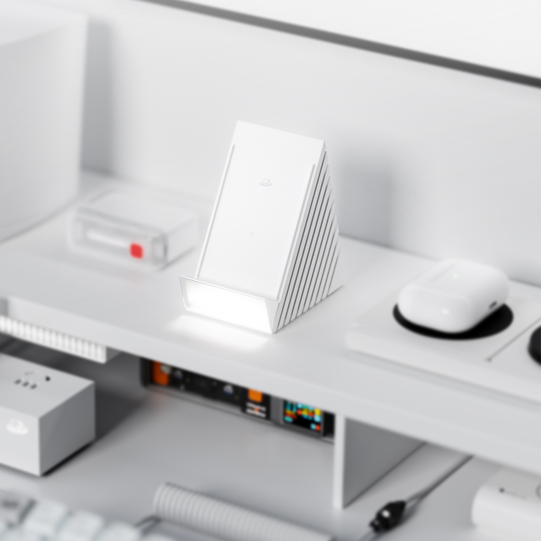 Беспроводное зарядное устройство Meizu Pandaer под разными углами