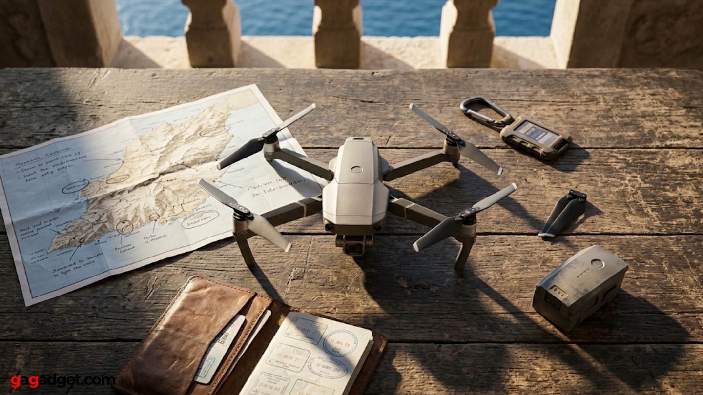 compact drone for travel