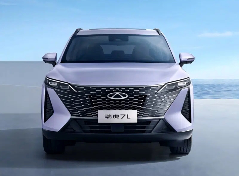 Chery Tiggo 7L Aggressive Front Design