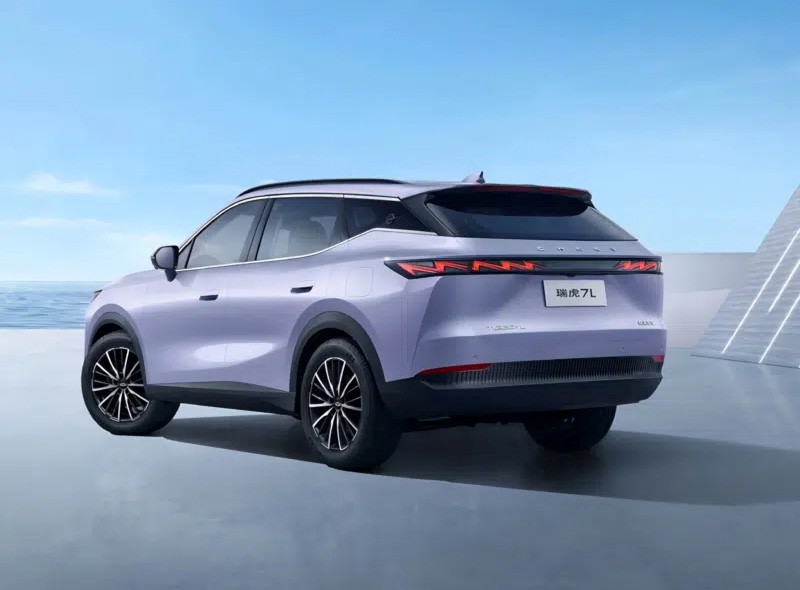 Chery Tiggo 7L Updated Rear Lights Design