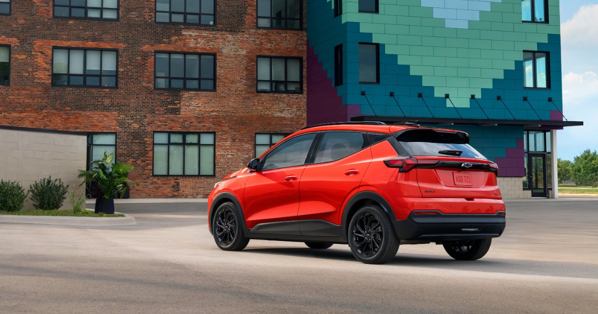 Chevrolet Bolt 2027 Вид сзади