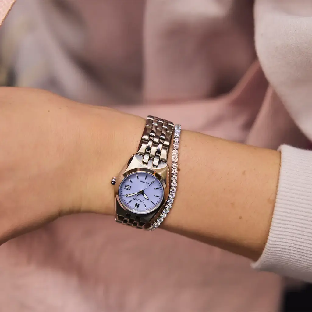 Citizen Corso EW2291 с фиолетовым циферблатом