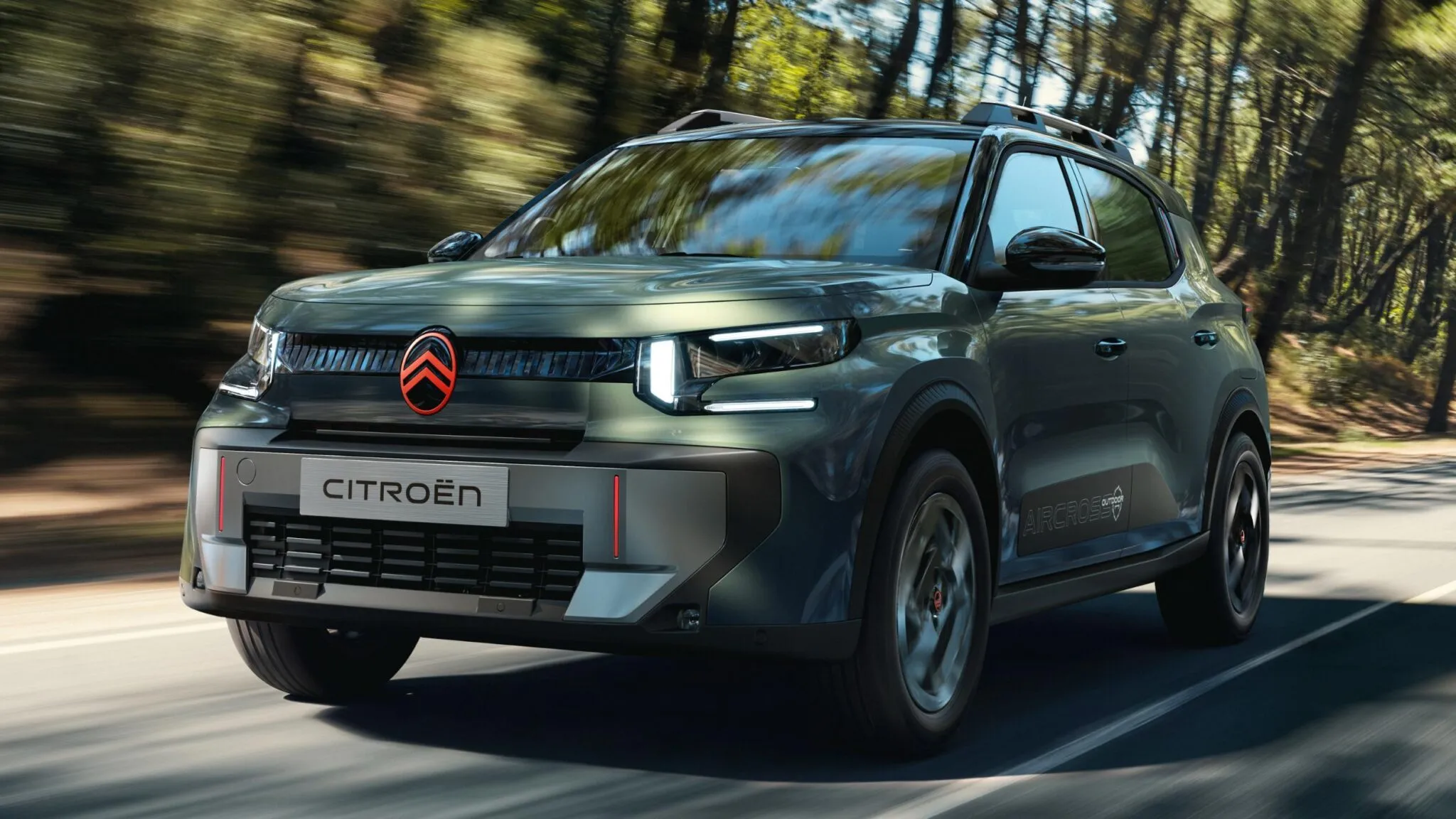 Citroën C3 Aircross Outdoor вид сбоку