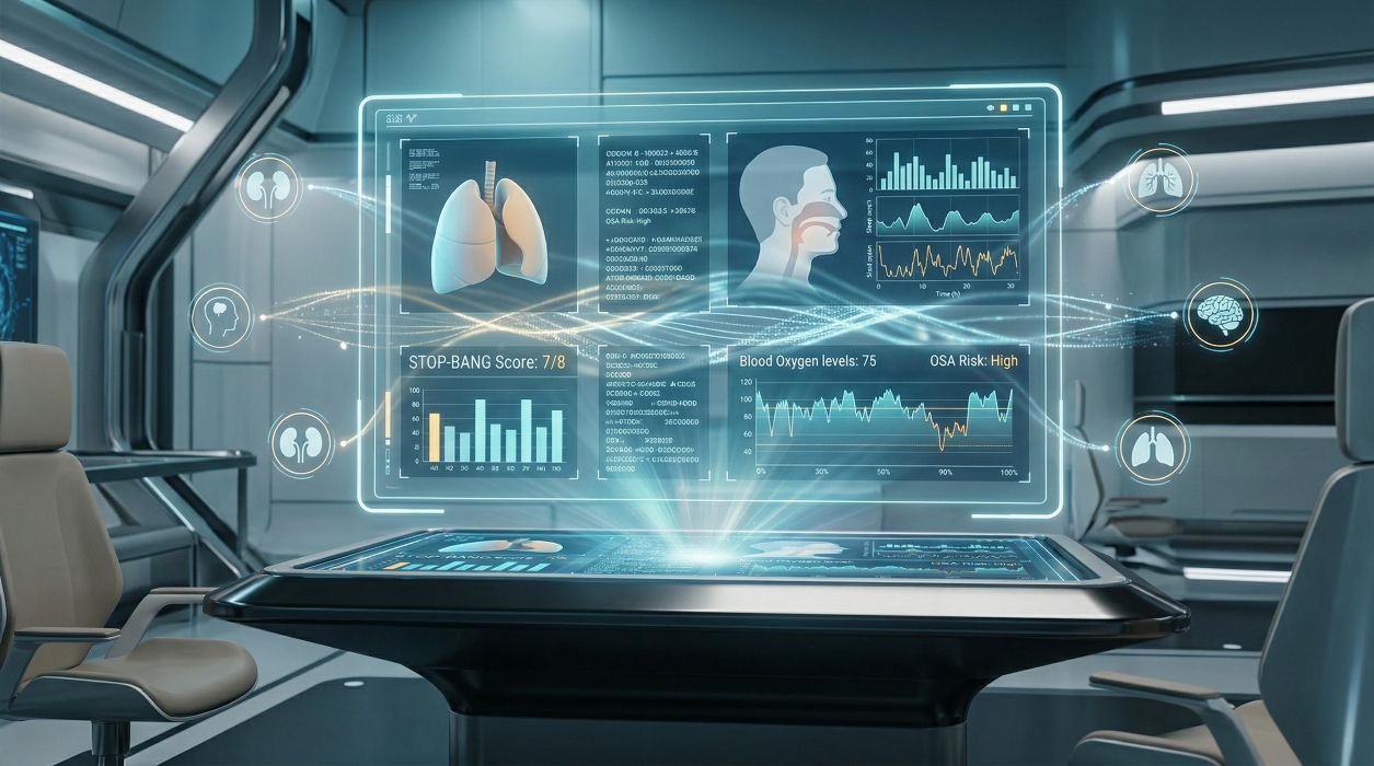 Claude AI интерпретация медицинских данных для выявления апноэ сна