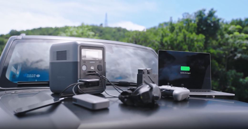Иллюстрация портативной станции Cuktech Power Storage 600