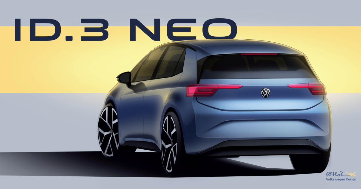 Volkswagen ID.3 Neo дизайн