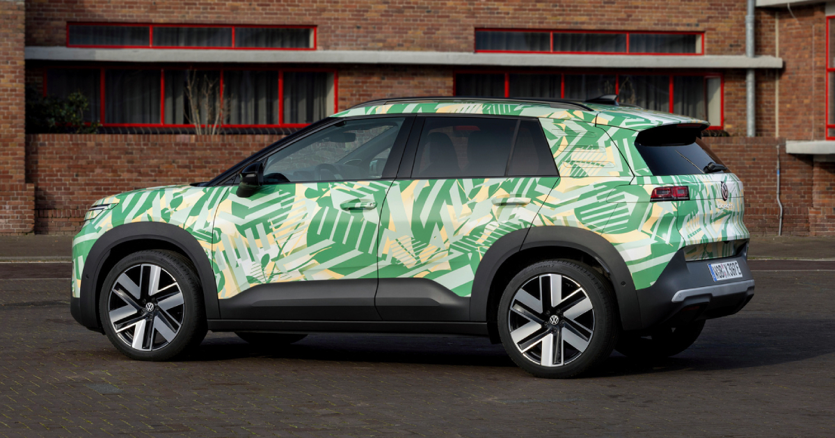 Бічний вигляд Volkswagen ID. Cross