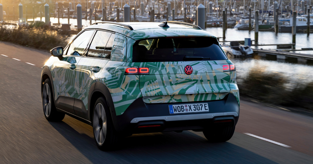 Передній вигляд Volkswagen ID. Cross