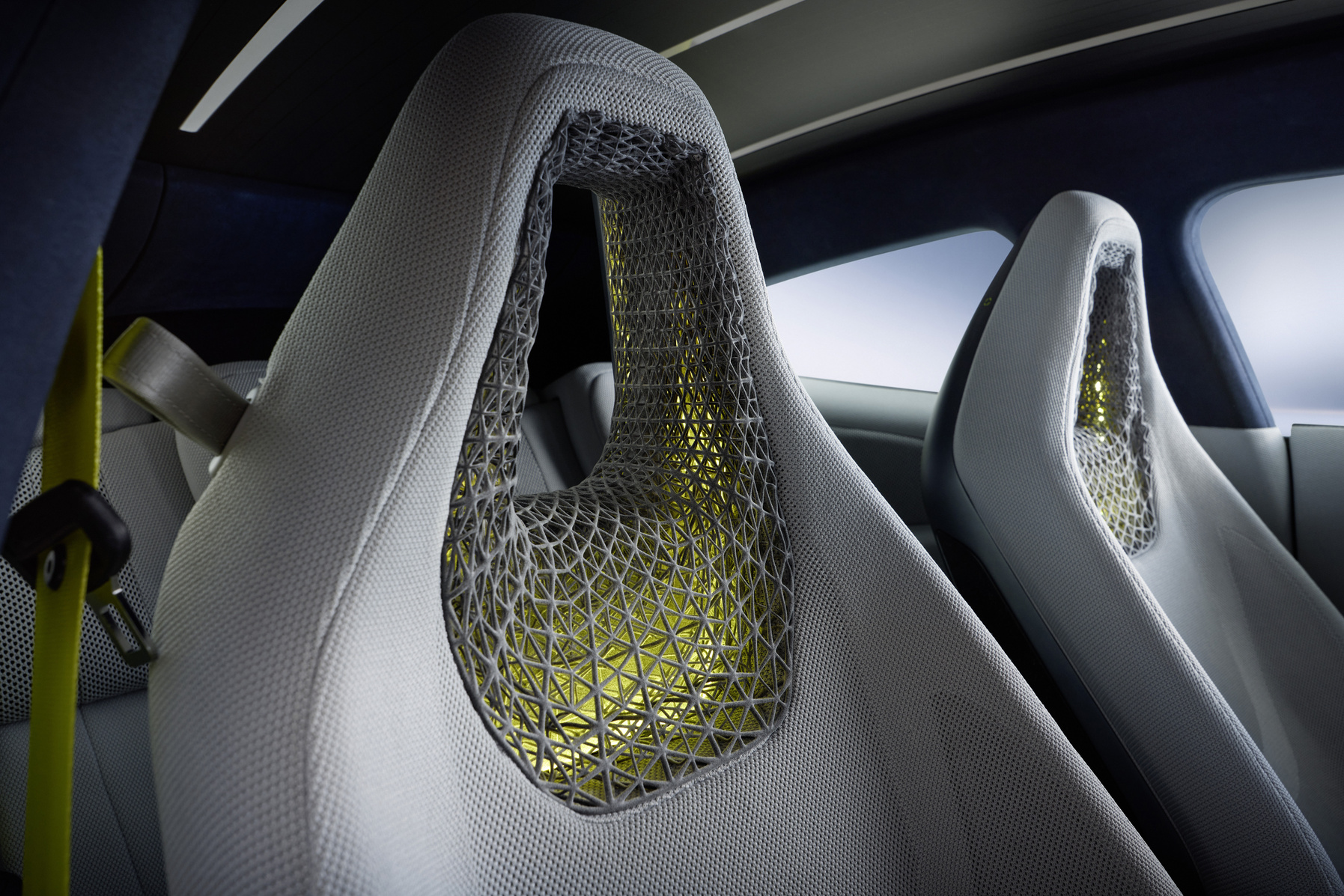 Встроенные дверные ручки Volkswagen Mission Efficiency
