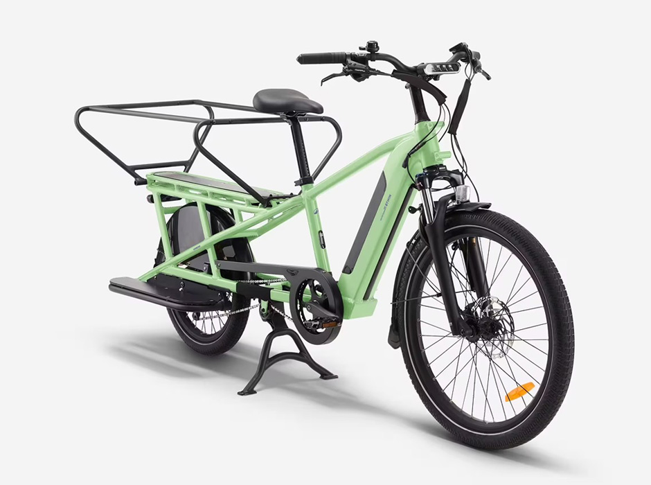 Vélo Decathlon Btwin E-Three 500 mis à jour en mouvement