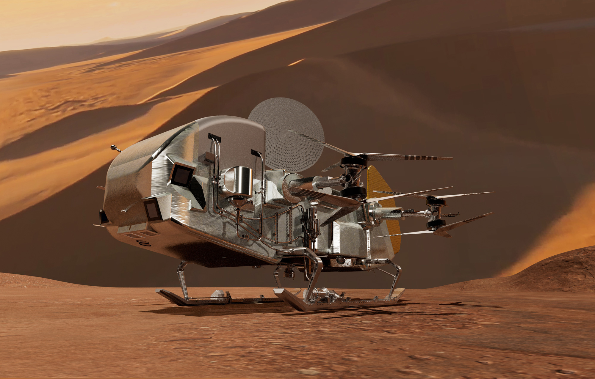 Концепция Dragonfly 2024 года - иллюстрация 2