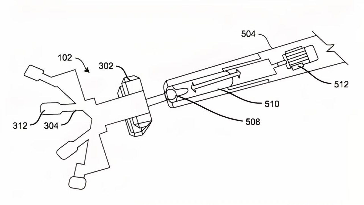 Detailed illustration of Mercedes-Benz head massager