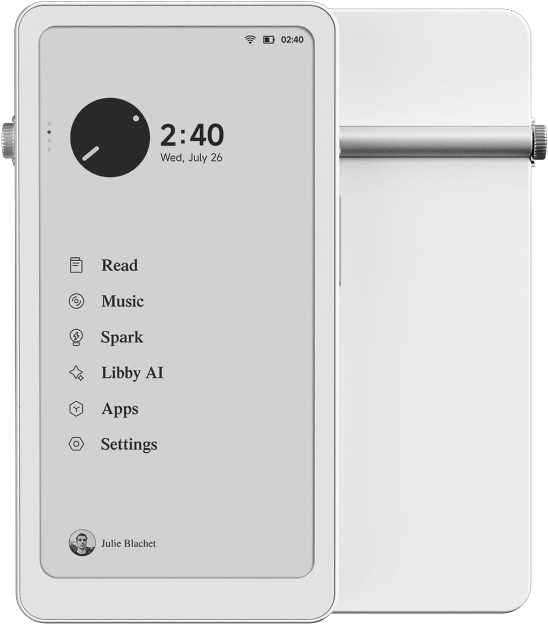 Smart Dial blanc sur Durobo Krono