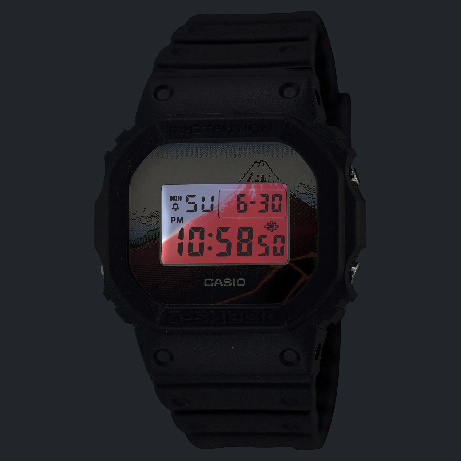 Casio G-Shock DW-5600KHSH25-1 with LED
