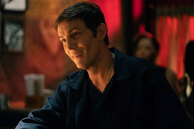 Scene with Dexter and Harrison in New York
