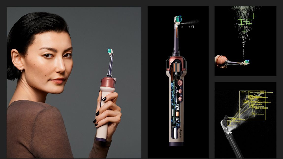 Щетка Dyson CameraJet сбоку