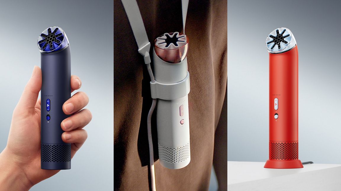 Dyson HushJet Mini Cool vue de face