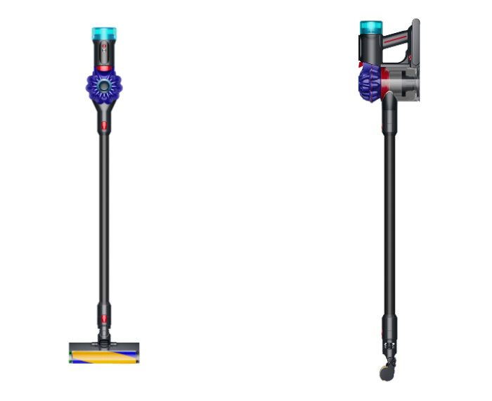 Dyson V10 Optic с различными насадками