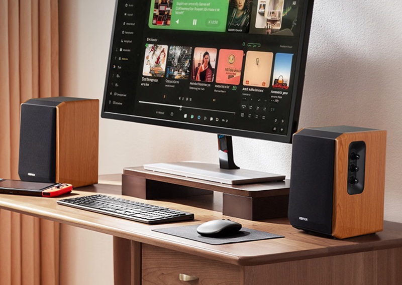 Edifier R1000TC II - колонки крупным планом