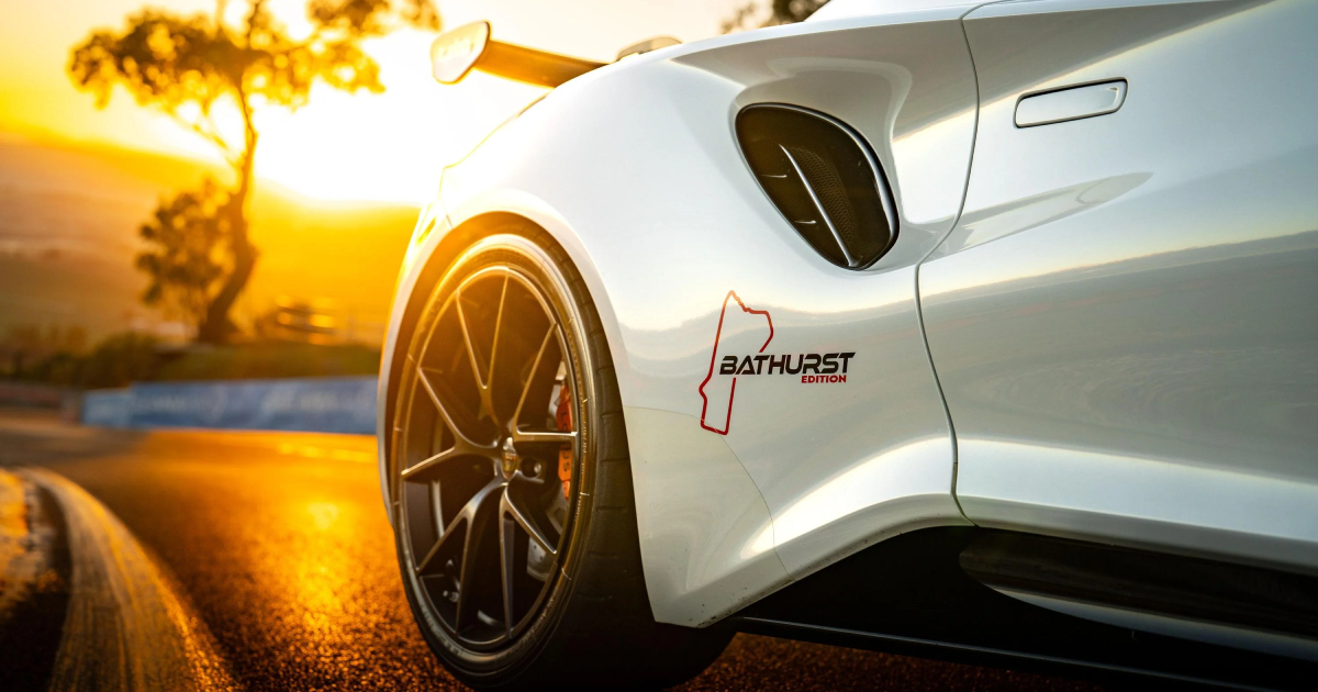 Lotus Emira Turbo Bathurst Edition Front View