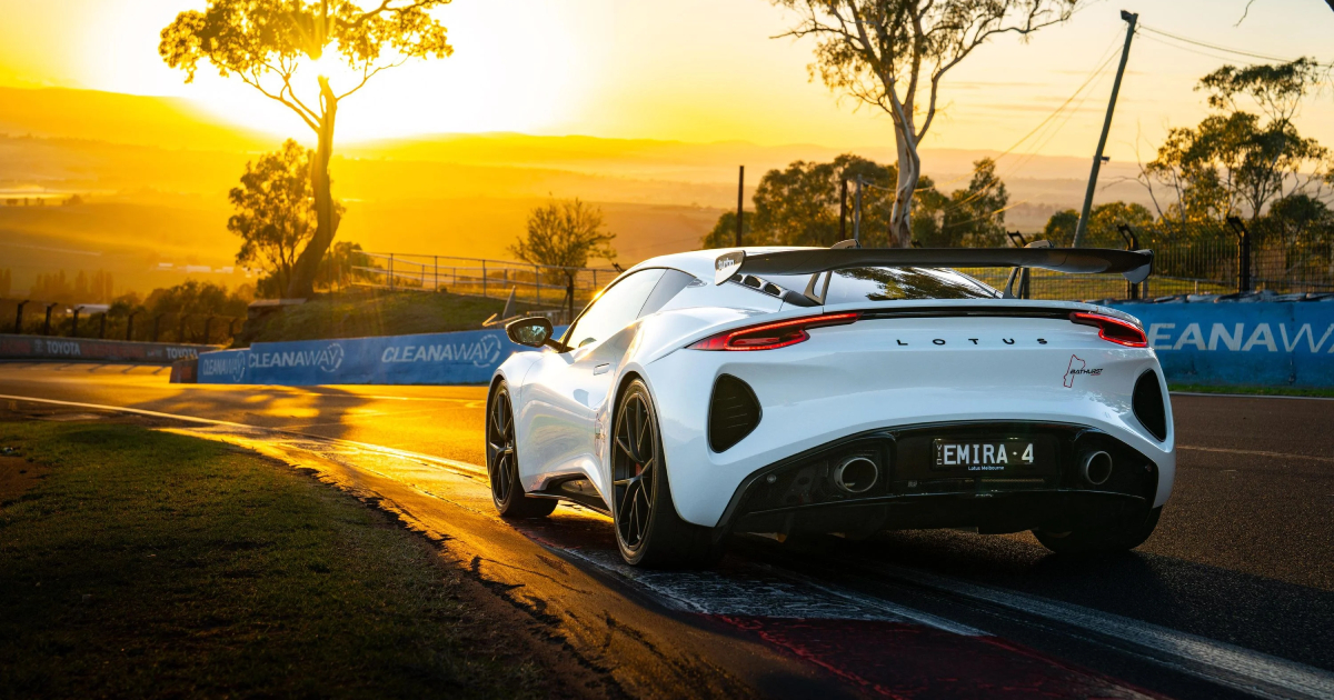 Lotus Emira Turbo Bathurst Edition Side View