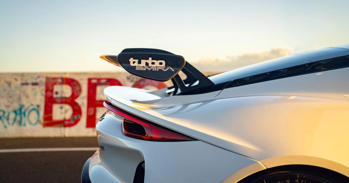 Lotus Emira Turbo Bathurst Edition Rear View