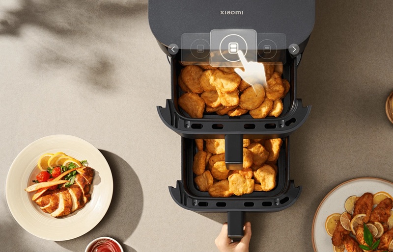 Функционал Xiaomi Smart Double Stack Air Fryer