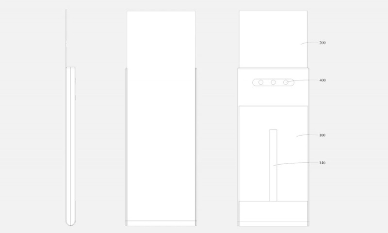 Концепт смартфона Vivo с вертикально раздвижным экраном