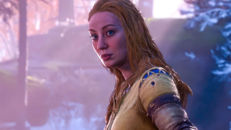 Image of Faye from the God of War universe
