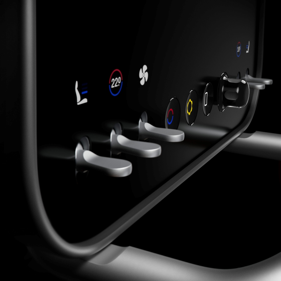 Éléments de design originaux de la Ferrari Luce