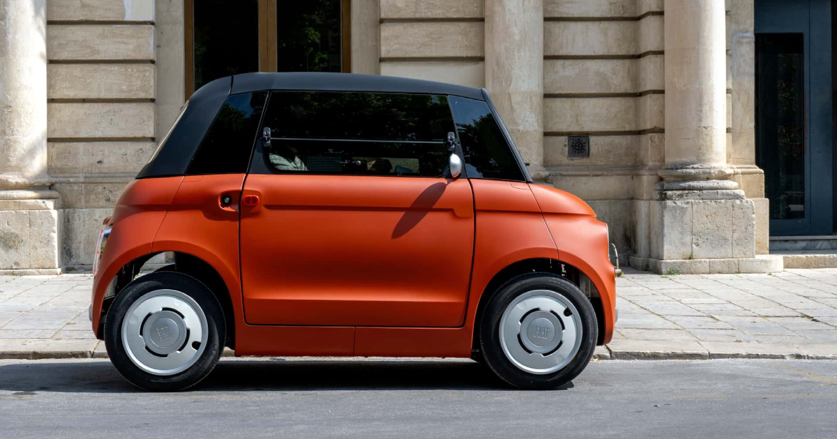 Fiat Topolino Corallo 2026 - Вид сбоку