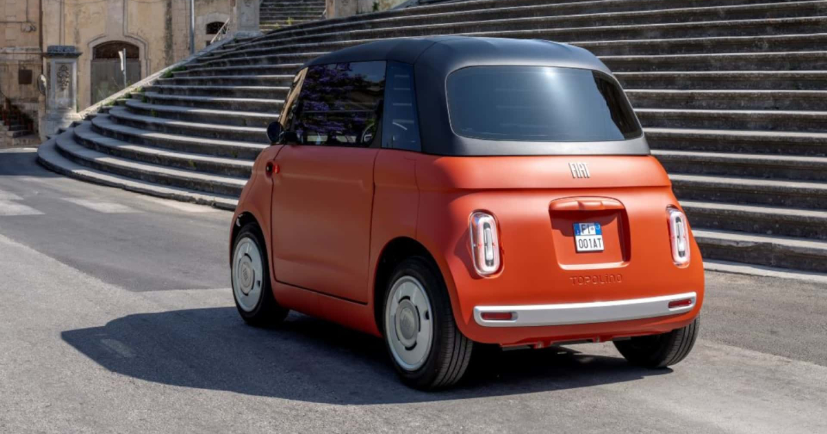 Fiat Topolino Corallo 2026 - На дороге