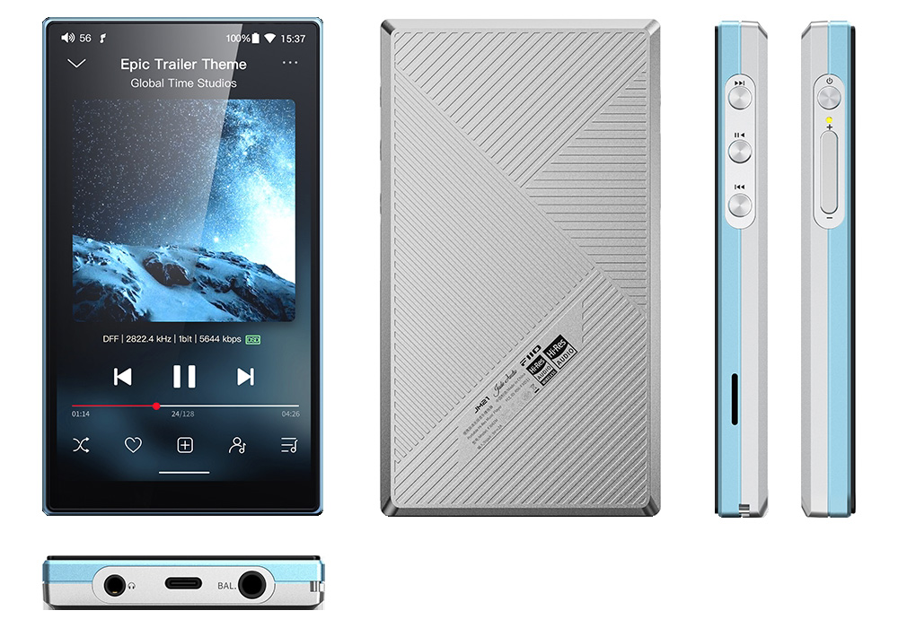 Lecteur audio FiiO JM21 2026 mis à jour