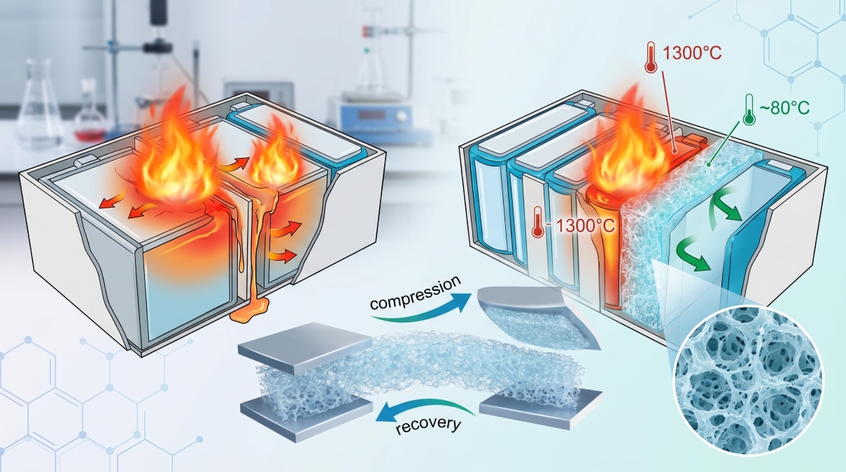 Огнестойкий аэрогель