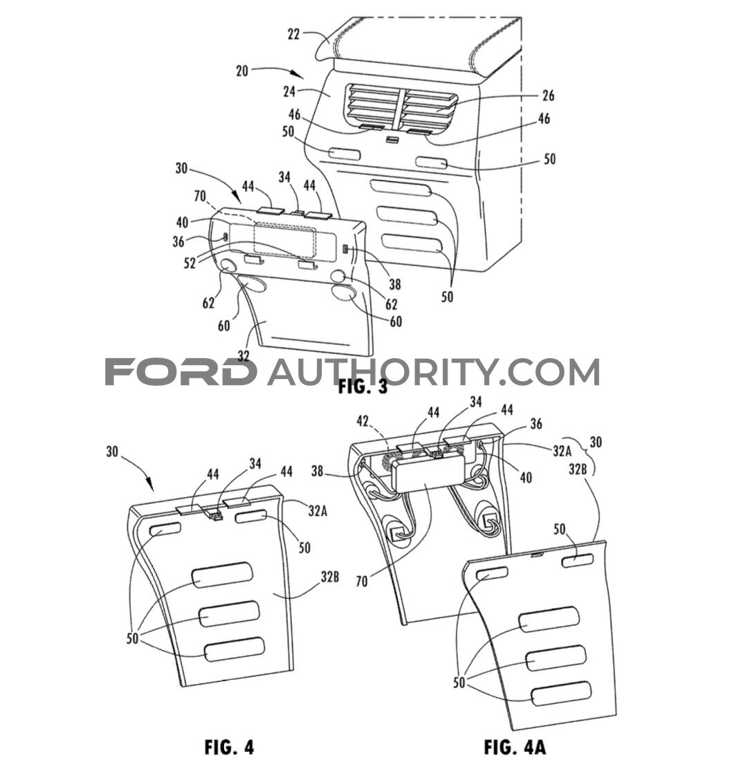 Ford Patent Removable Charging Ports Concept 3