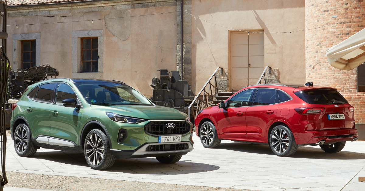 Фото обновленного Ford Kuga с системой BlueCruise