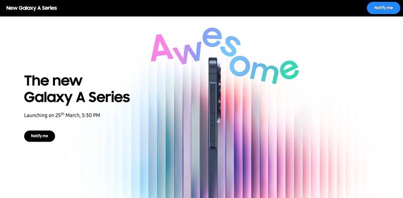 Samsung Galaxy A рекламная кампания в Индии