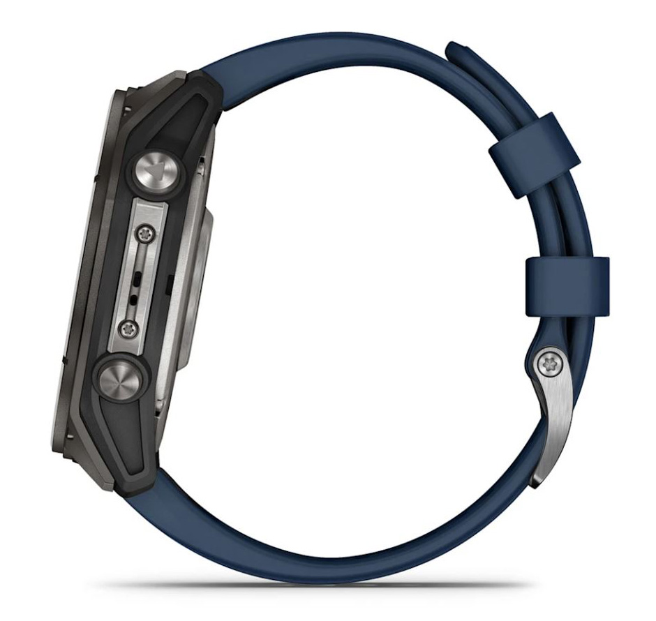 Vue sous un autre angle Garmin Quatix 8 Pro