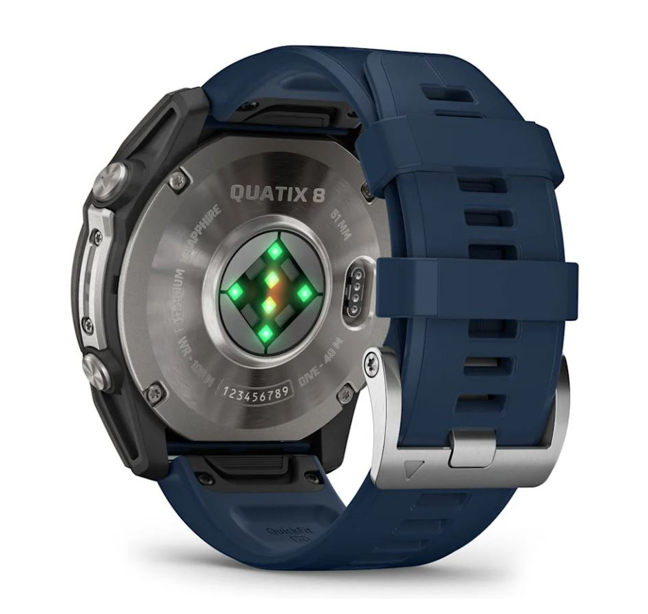 Fonctionnalités Garmin Quatix 8 Pro
