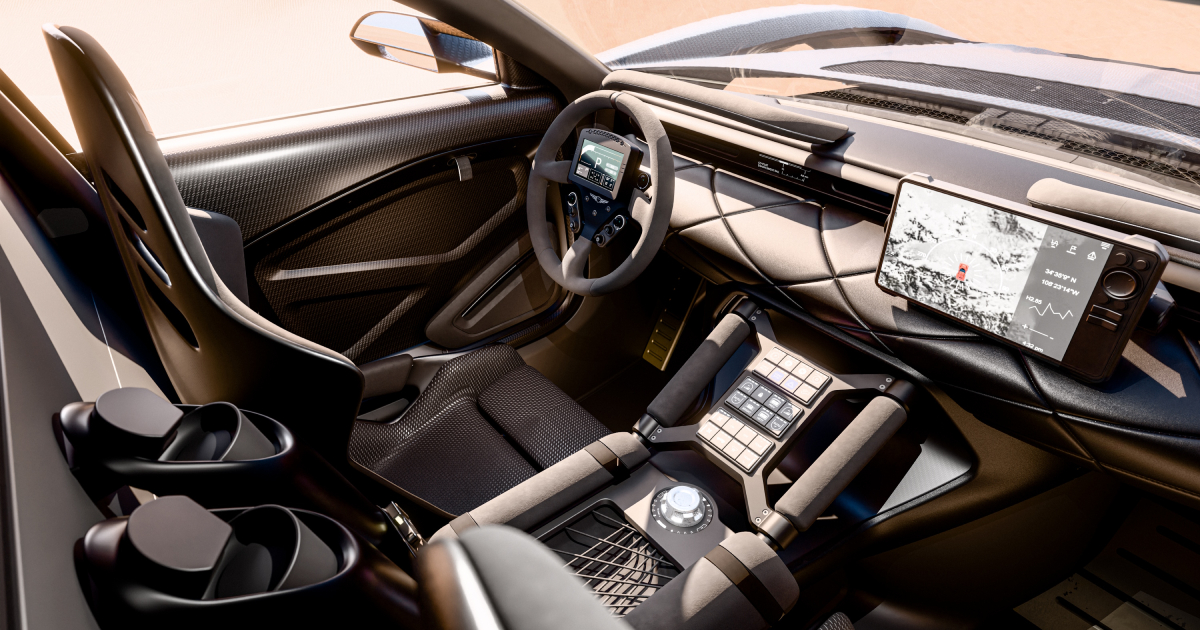 На закінченні Genesis X Skorpio в пустелі