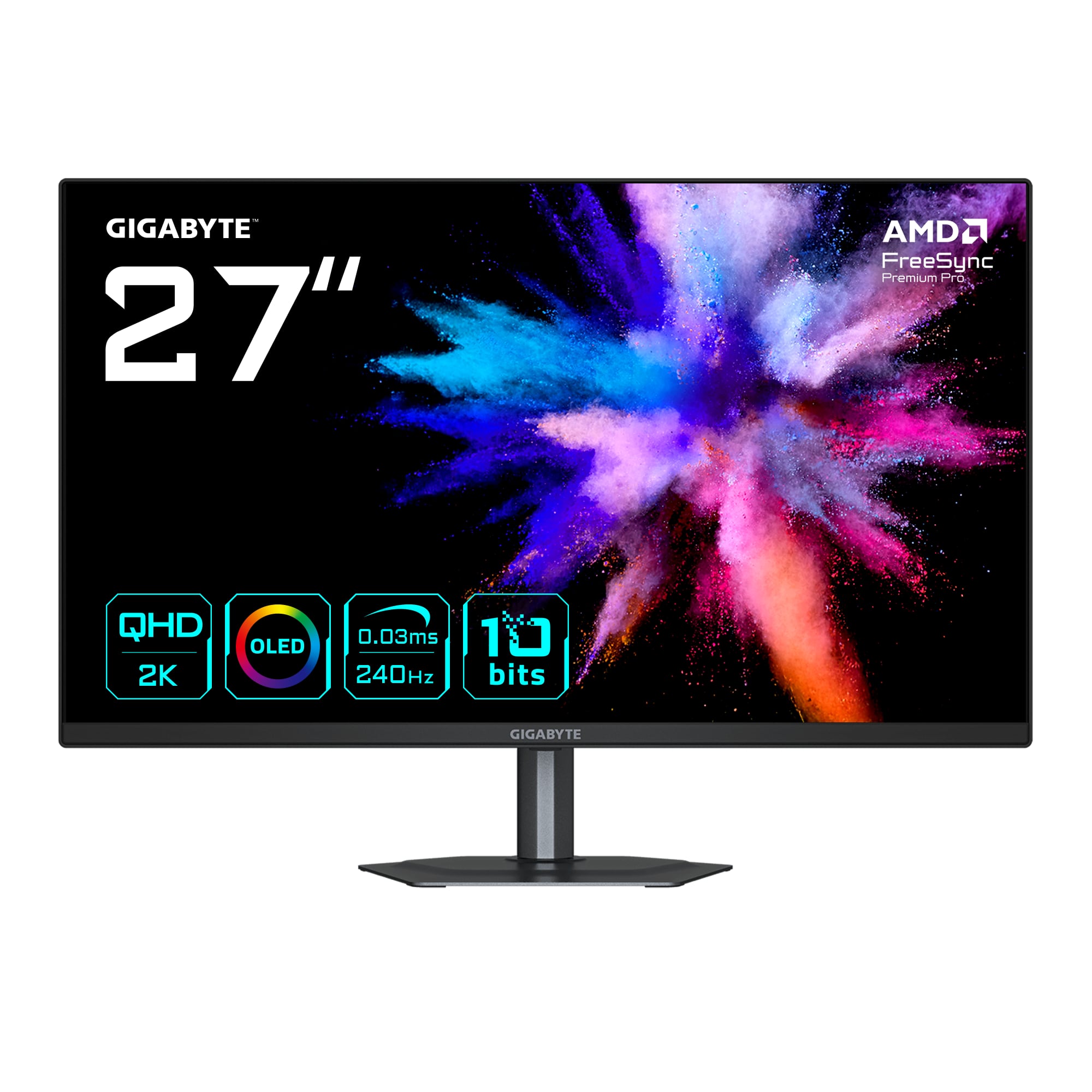 GIGABYTE GO27Q24 Gaming Monitor Front View