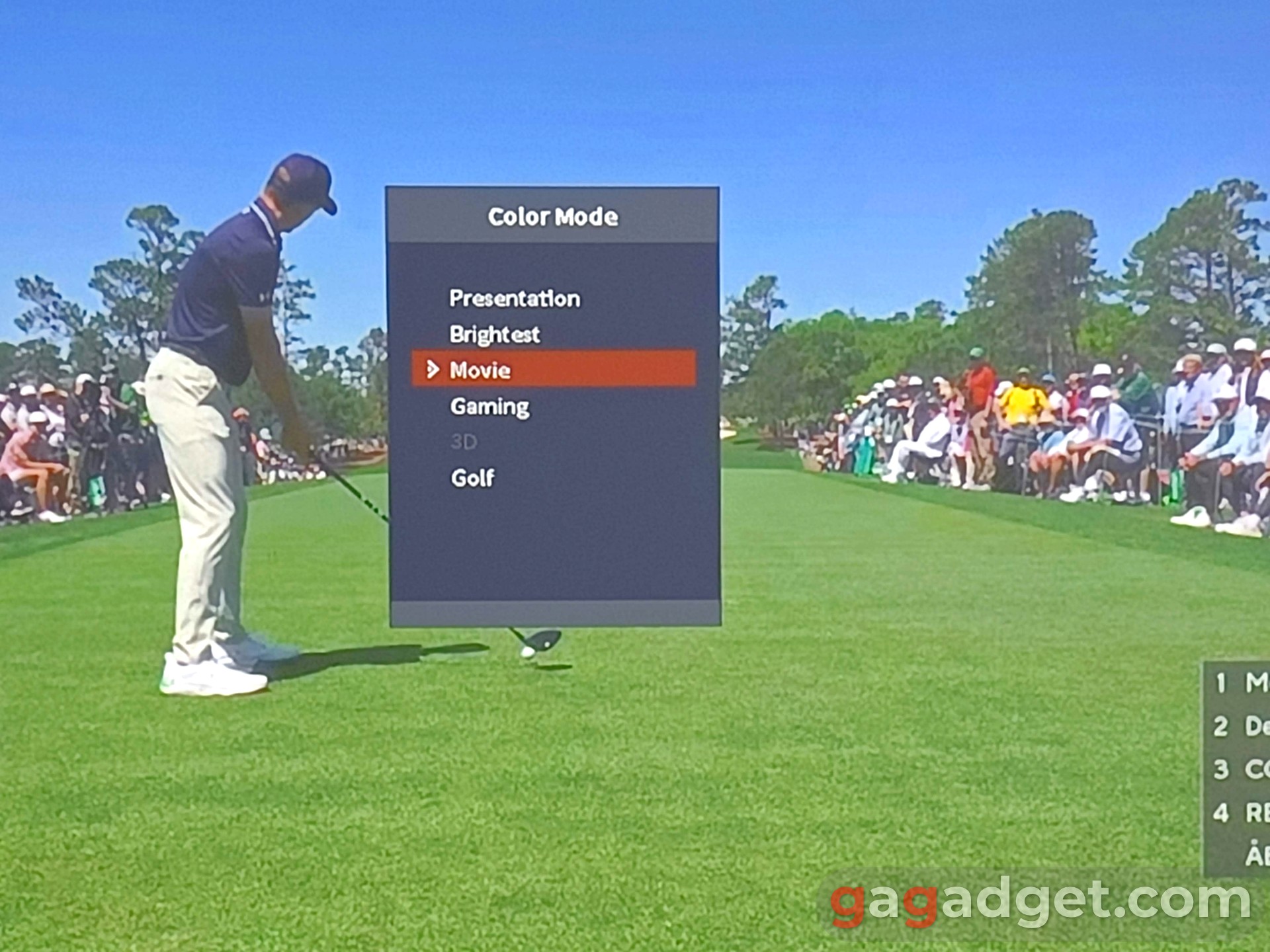 Симуляция гольфа ViewSonic LSD400W