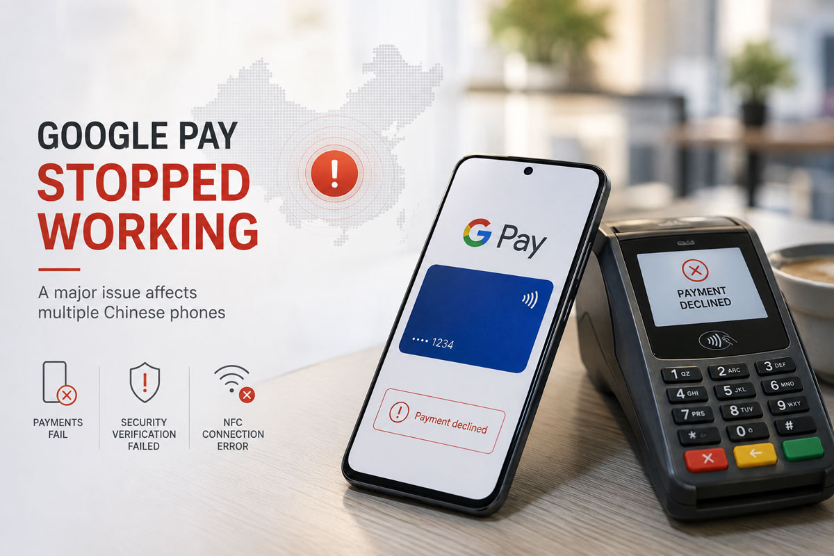 Google Play Services detecta el identificador CN SKU y desactiva el servicio de pagos NFC en dispositivos con firmware chino.