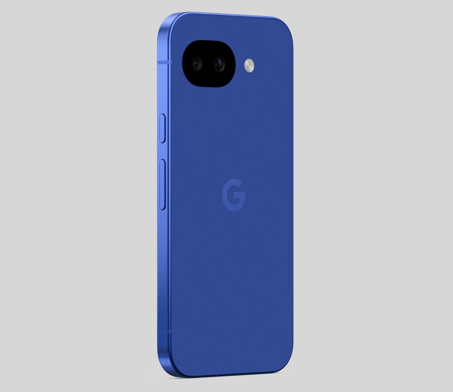 Google Pixel 10a Isai Blue Edition - вид с задней стороны