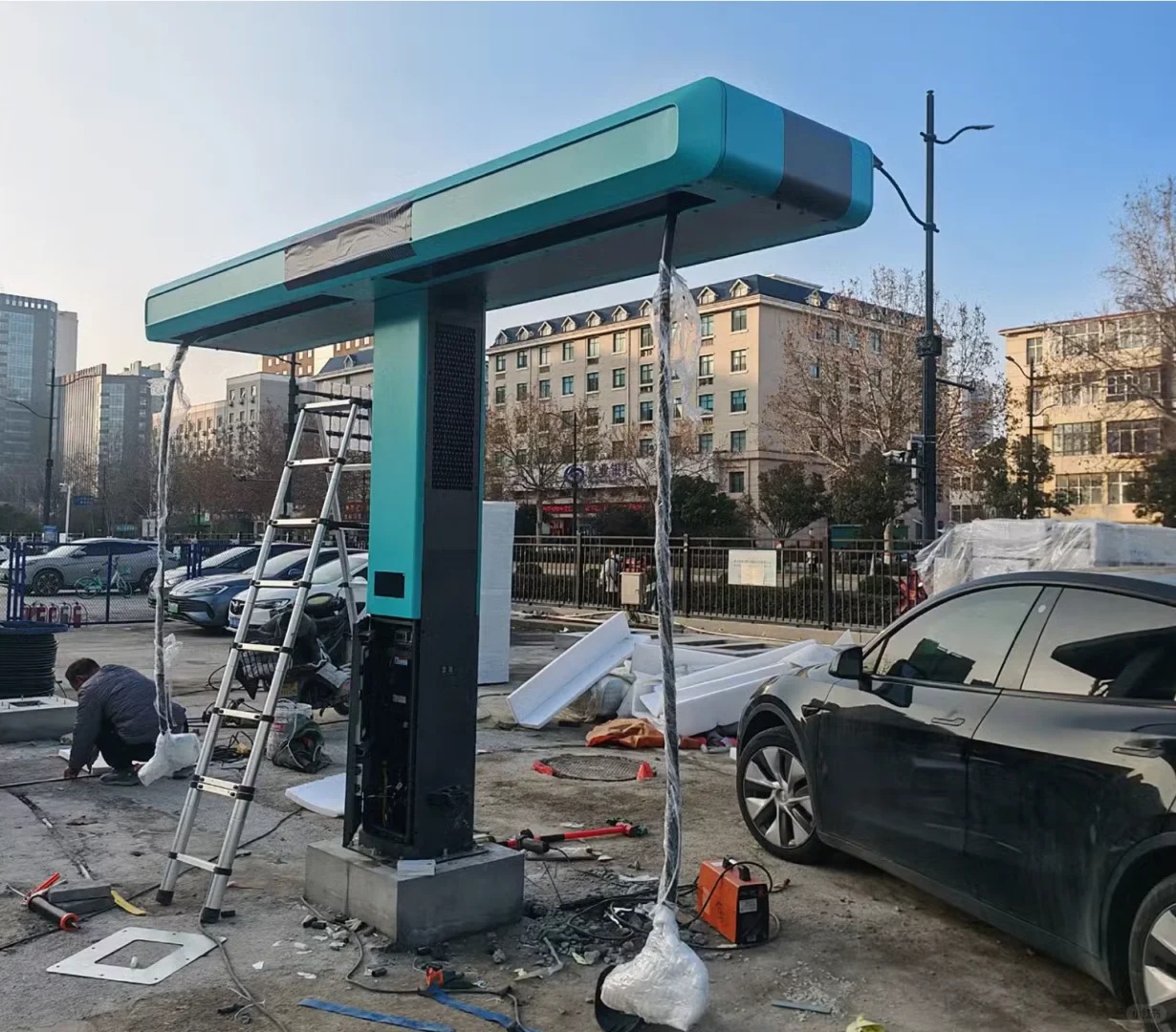 BYD зарядная станция первого поколения